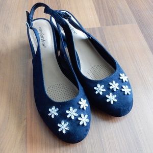 Black dress shoes by ComfortView